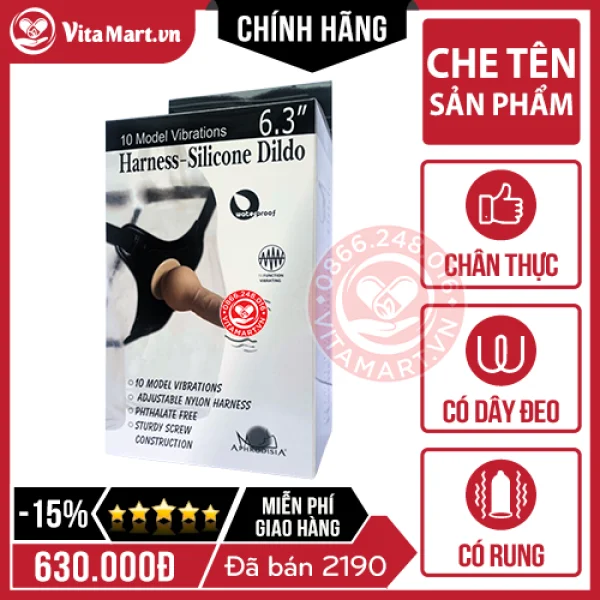duong-vat-gia-co-day-deo-10-che-do-rung-harness-silicone-dildo